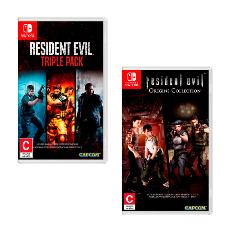 Juego Nintendo Switch Resident Evil Triple Pack... image number null