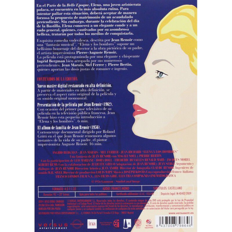 Elena Y Los Hombres (dvd) image number null