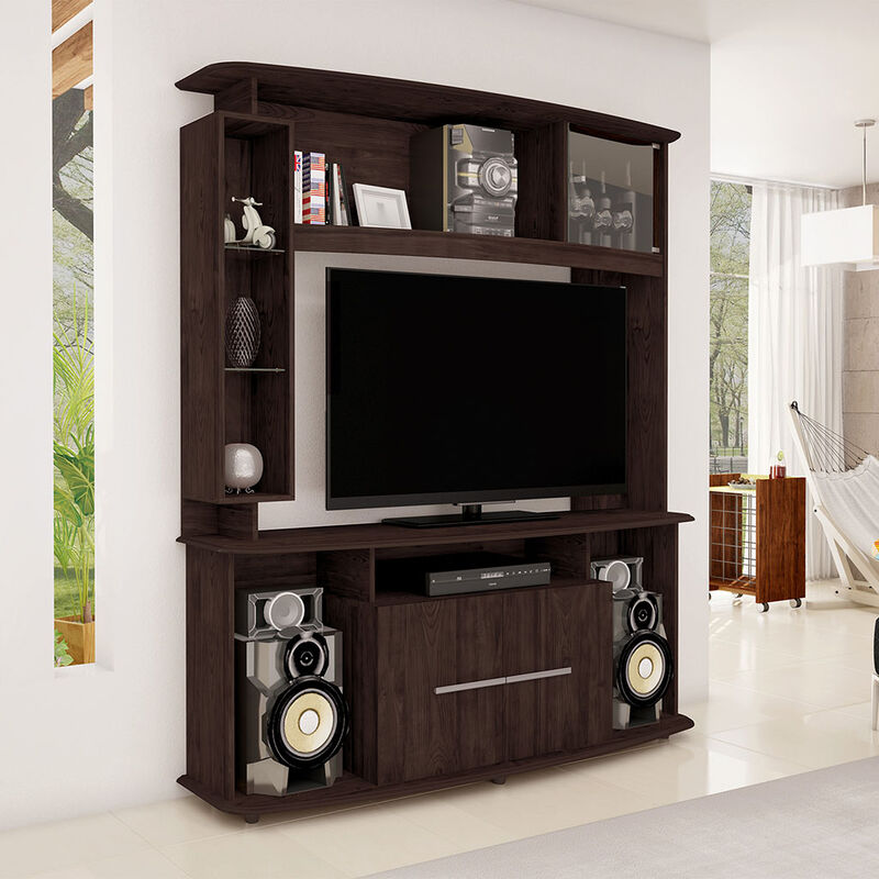 Librero Bertolini Floripa Negro image number null