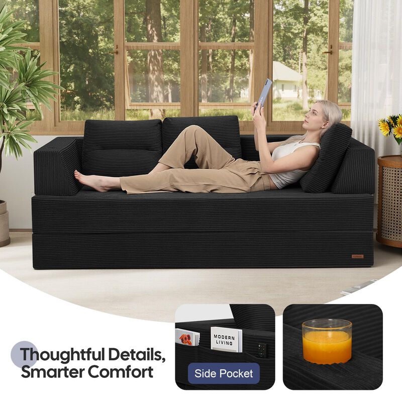 Sof&aacute; Cama Comax Fut&oacute;n Convertible Plegable image number null