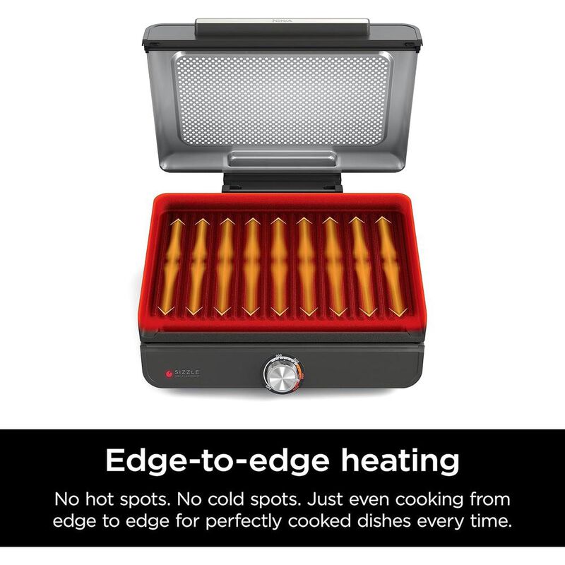 Parrilla Plancha el&eacute;ctrica Interiores Ninja Siz... image number null