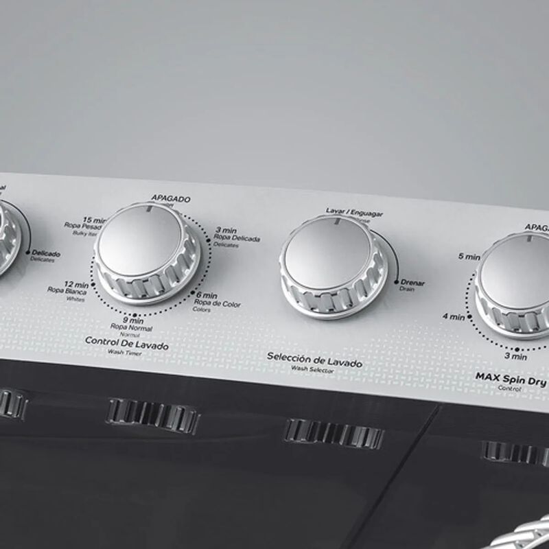 Lavadora Dos Tinas Acros Blanco 19 kg image number null