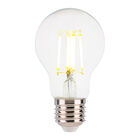 Foco A19 Filamento Led 4 W, Irc 90, Base E27, Luz C&aacute;lida Brillante, Atenuable