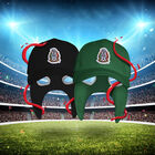 Gorra máscara de la Selección Mexicana
