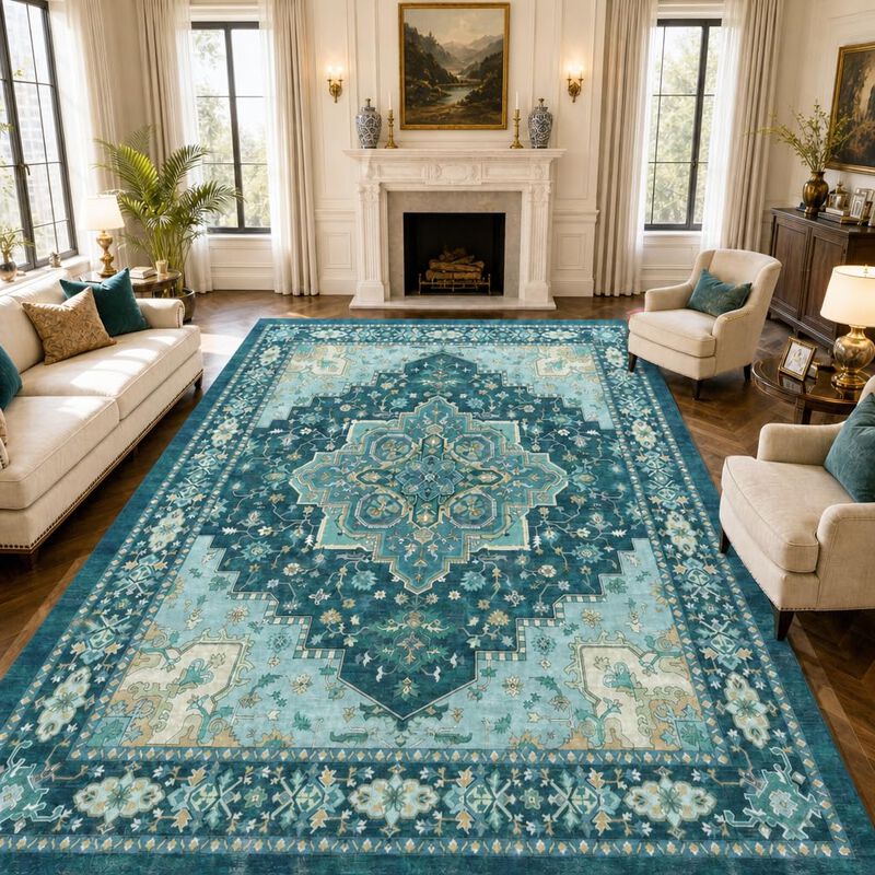 Alfombra De &Aacute;rea Amada Homefurnishing 244 cm Tu... image number null