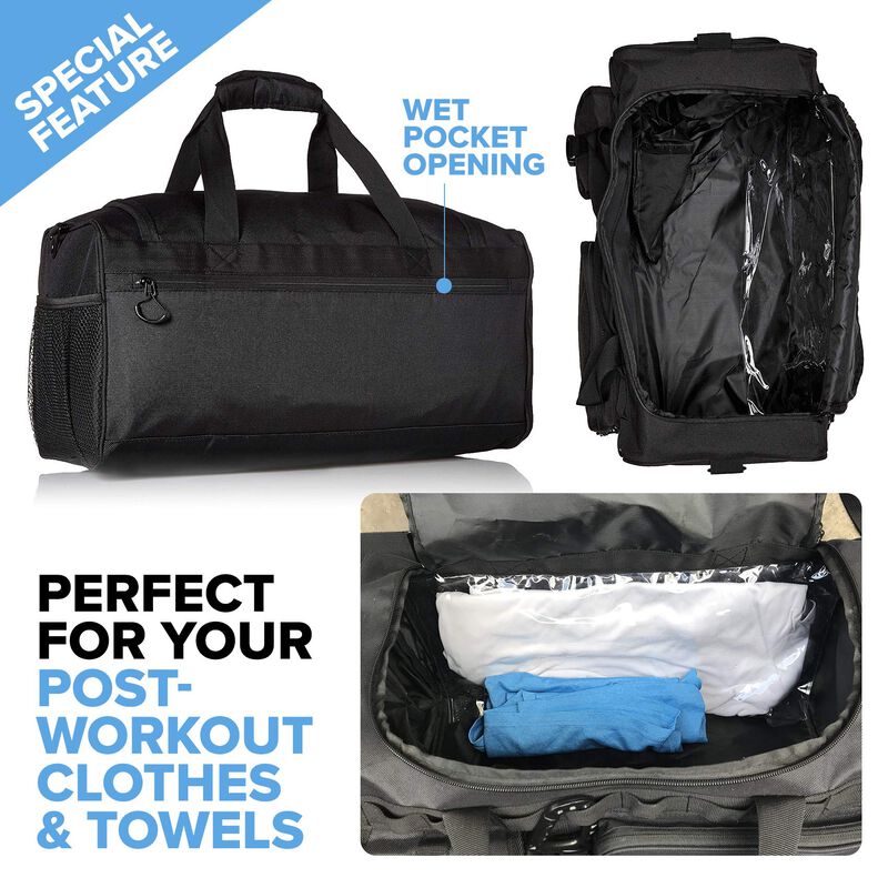 Bolsa De Gimnasio Fitdom 32 l 51 cm Con Compart... image number null