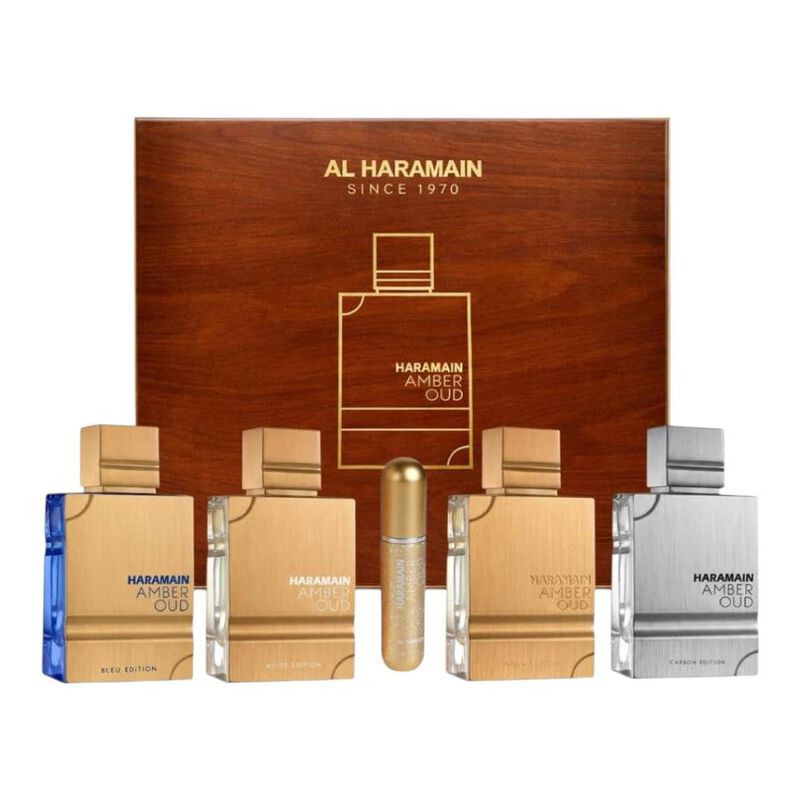 Perfume Al Haramain Amber Oud Set Collection 4 ... image number null