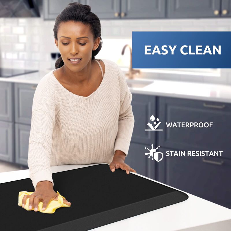 Alfombra De Cocina Kitchenclouds 44x152 Cm Negr... image number null