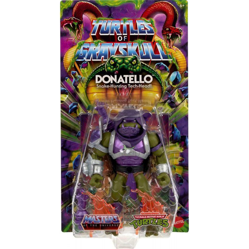 Figura Donatello MOTU X TMNT Turtles of Graysku... image number null