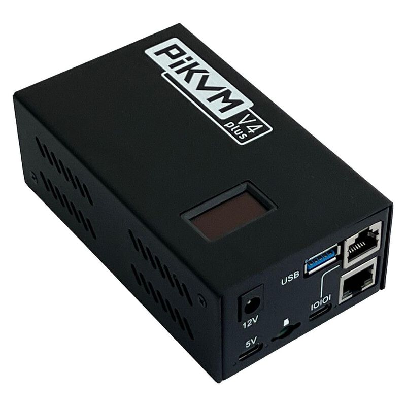 Kvm Sobre Ip Pikvm V4 Plus Raspberry Pi Con V&iacute;d... image number null