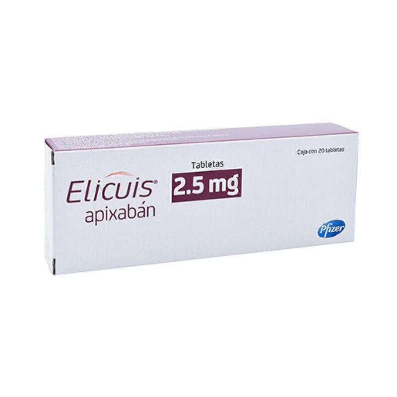 Elicuis 2.5 Mg 20 Tableta(s) image number null
