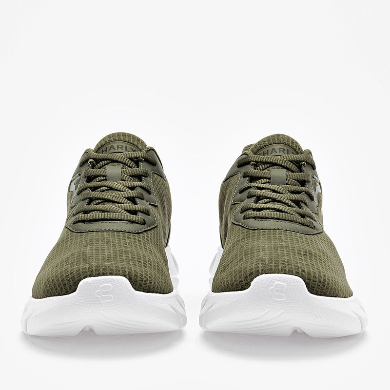 Charly tenis deportivo para hombre olivo cod 13... image number null