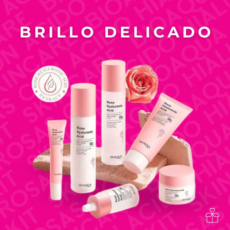 Set 6 Piezas Bioaqua Skincare Con Extracto De R... image number null