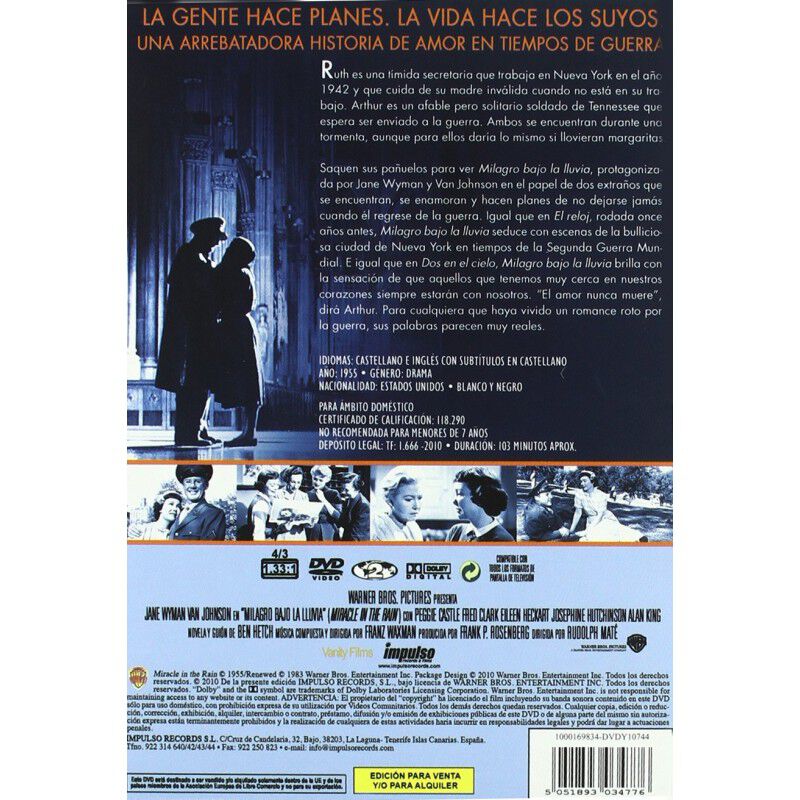 Milagro Bajo La Lluvia [dvd] image number null