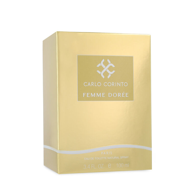 Carlo Corinto Femme Doree 100 Ml Edt Spray image number null