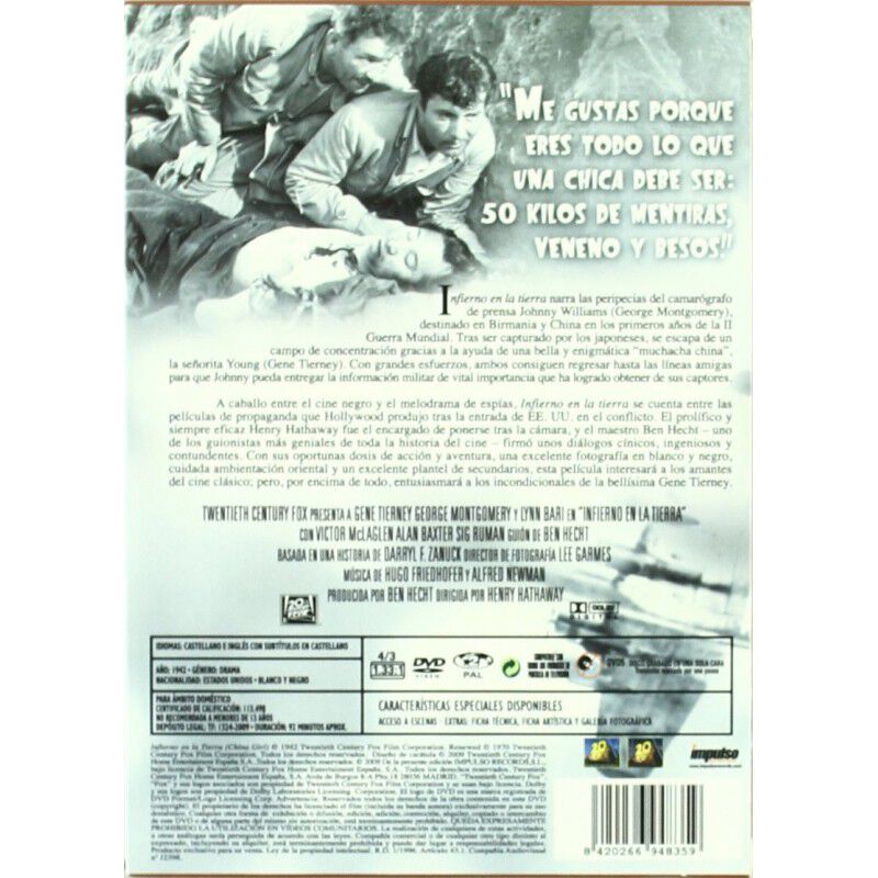 Infierno En La Tierra [dvd] image number null