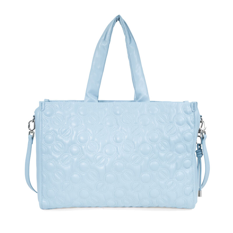Bolsa Tote Grande Bordado De Monogramas Color A... image number null