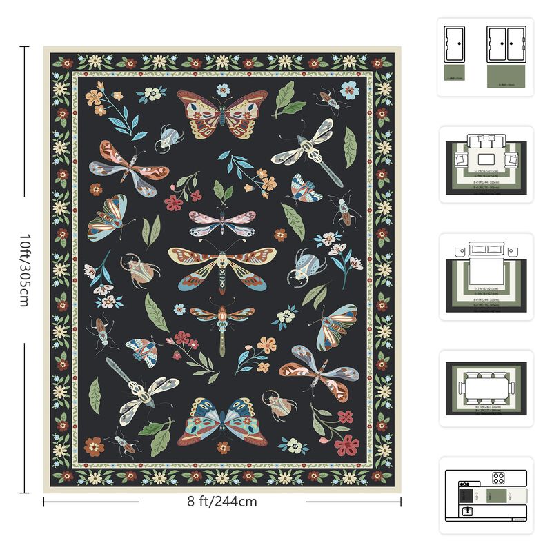 Alfombra Yarooge 203x254 Cm Lavable Antidesliza... image number null