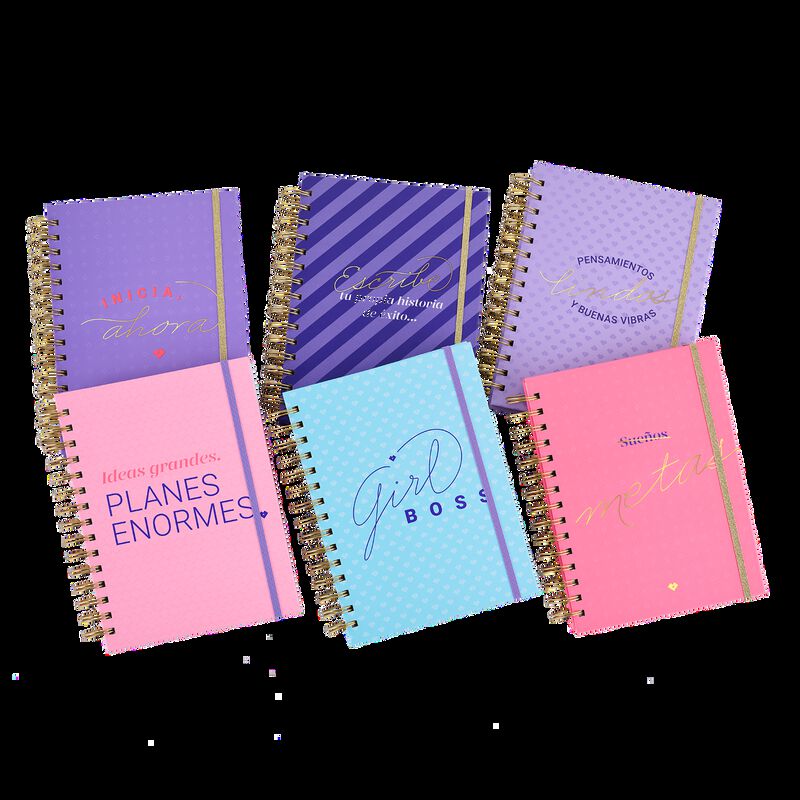 Libreta Pasta Dura De Notas Agenda Cuaderno Bol... image number null