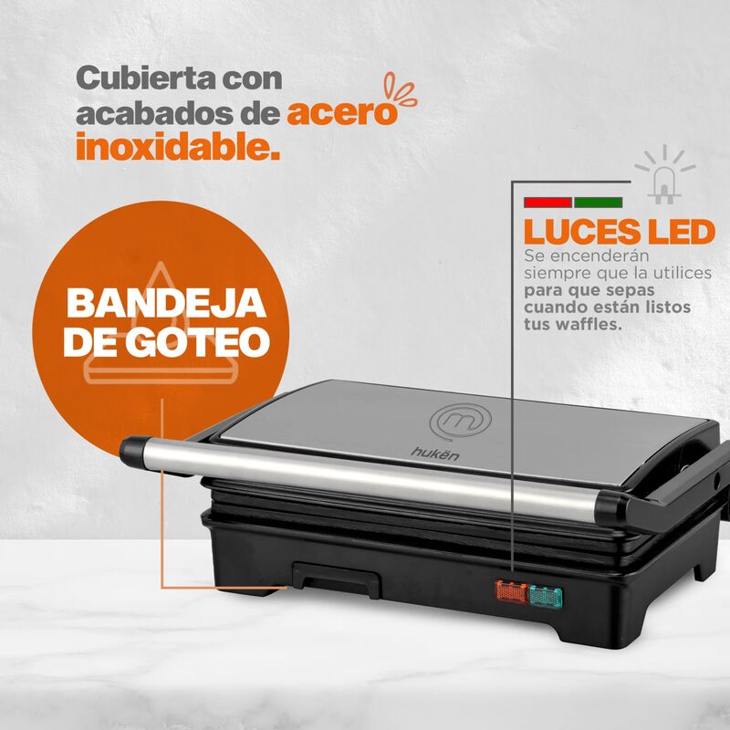 Parrilla Eléctrica MasterChef By Huken image number null