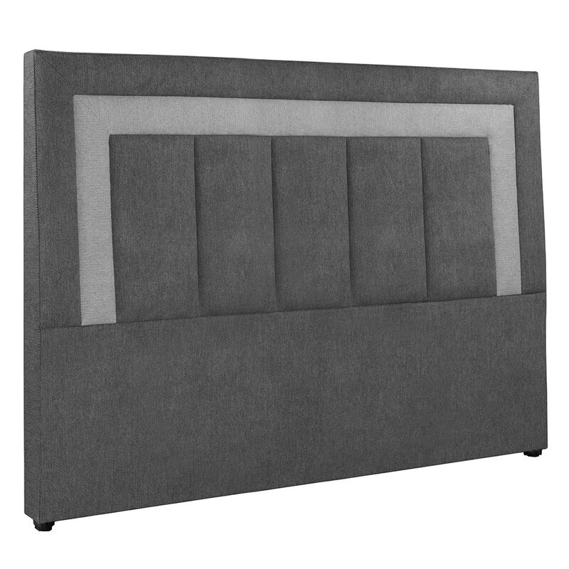Cabecera King Size Dicasa Bora Gris Rivoli image number null