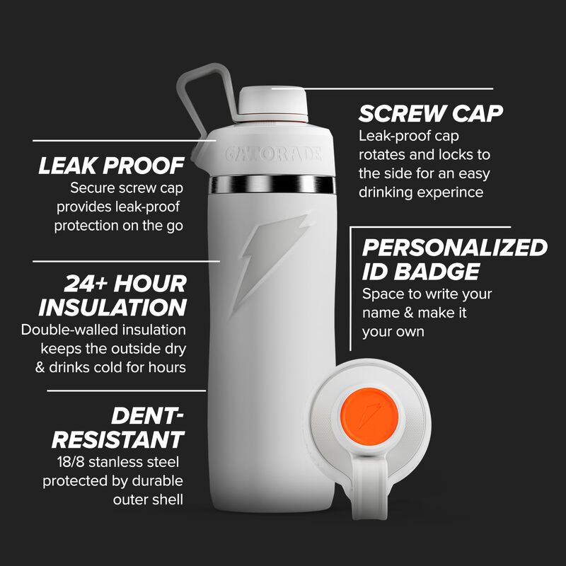 Botella De Agua Gatorade 'overtime' De Acero In... image number null