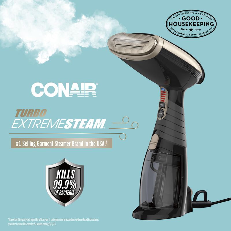 Vaporizador De Ropa Conair Turbo Extremesteam 1... image number null