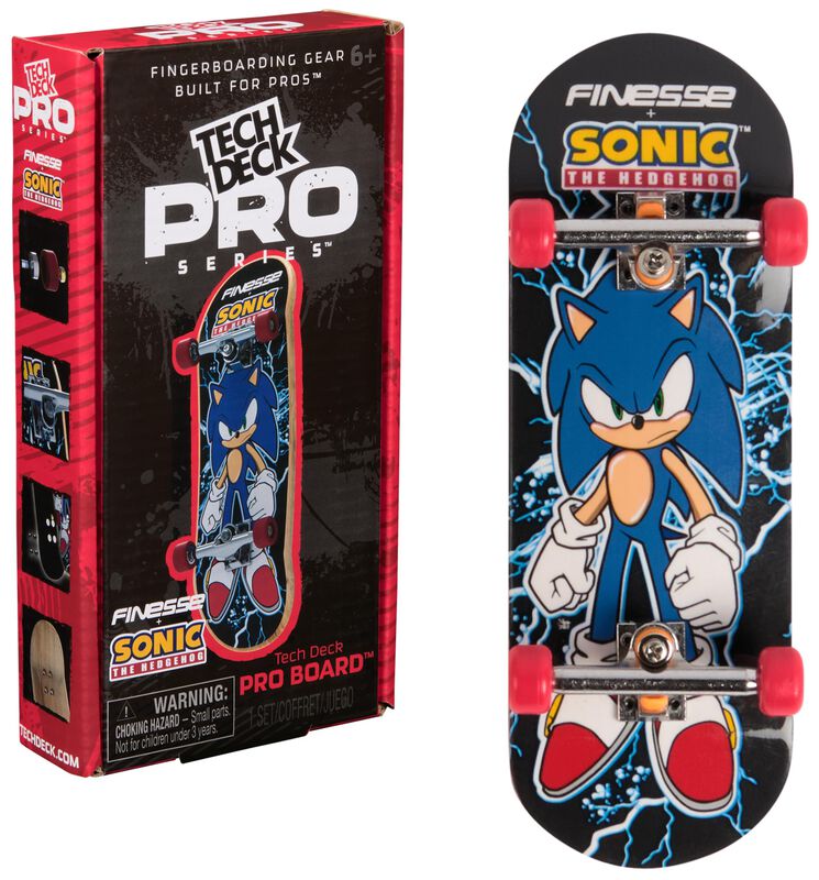 Finger Board Tech Deck Finesse X Sonic The Hedg... image number null