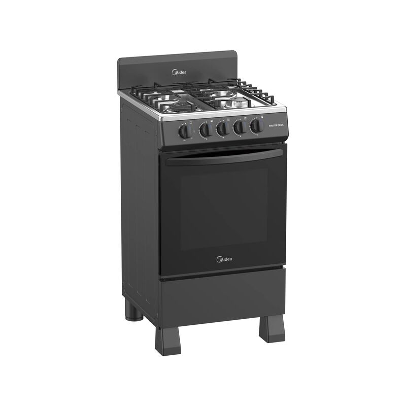 Estufa Midea Mgs20fs1biabb 20 Pulgadas 4q Negro... image number null