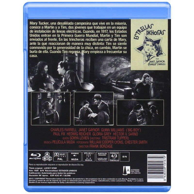 Estrellas Dichosas [blu-ray] (1929) Lucky Star image number null