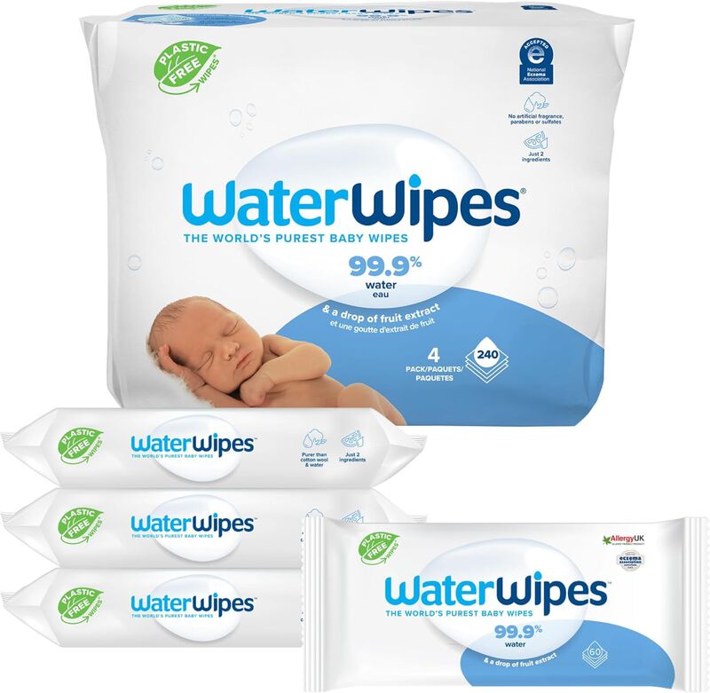 Toallitas H&uacute;medas Para Beb&eacute;s Waterwipes Origina... image number null
