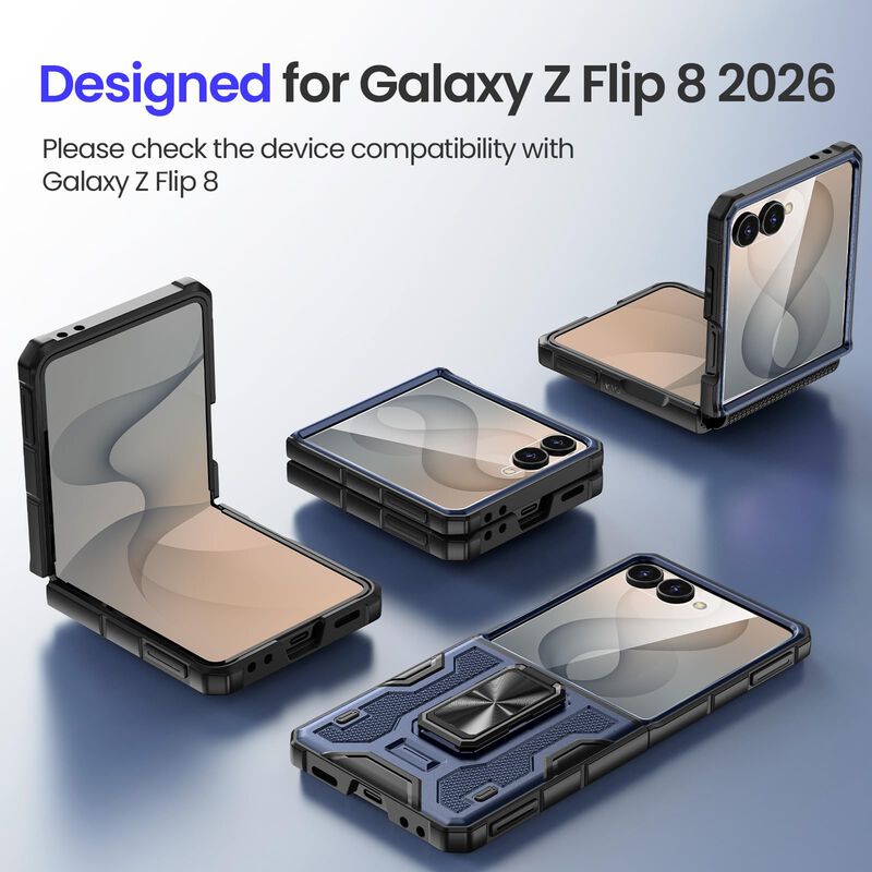 Funda Vego para Samsung Galaxy Z Flip 8 Azul co... image number null