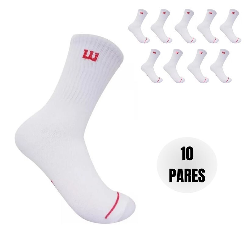 Wilson 10 Pares de Tines largos para Hombre, Co... image number null