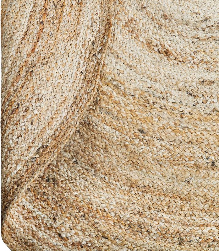 Alfombra Kema De Yute Trenzada, Redonda, 150 Cm... image number null