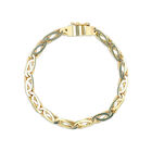 Pulsera Oro Amarillo 14K De 22 Cm (Aprox.) 6Mm