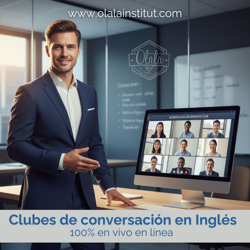 Club de Conversaci&oacute;n en Ingl&eacute;s image number null