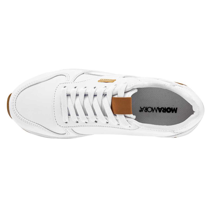 Moramora Tenis urbano para mujer blanco image number null