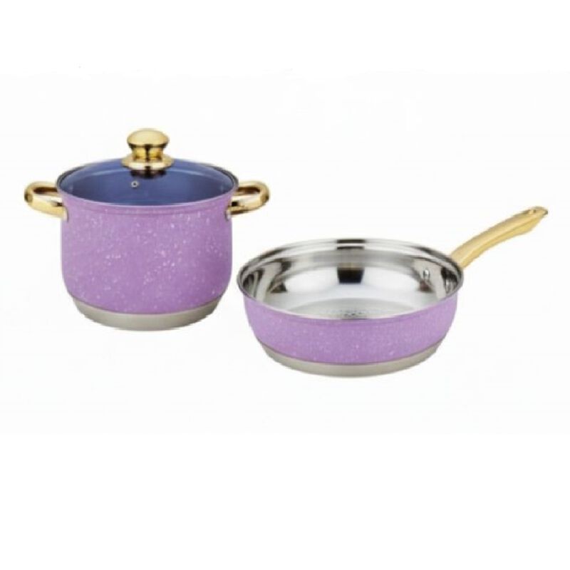 Bater&iacute;a de Cocina Perla DELUXE PINK 13 Piezas A... image number null