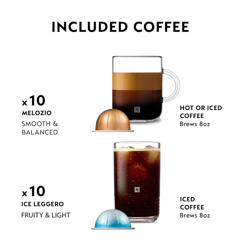 Cafetera Nespresso Vertuo Pop+ Cold Con Vaso He... image number null