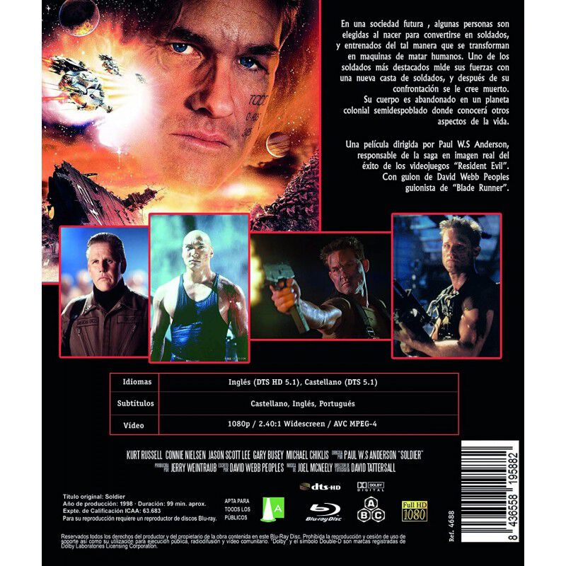 Soldado Bd 1998 [blu-ray] image number null