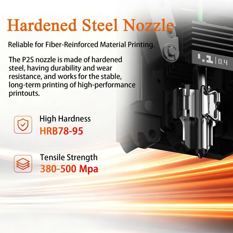 Hotend Hzdadeve 0,4 mm (4 Unidades) Para Bambu ... image number null