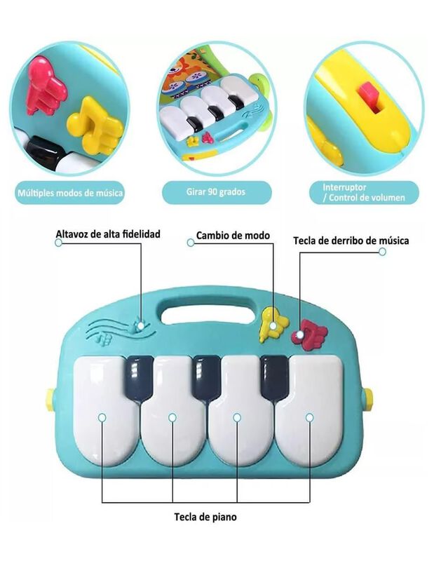 Tapete De Gimnasio Para Bebes Baby BIU image number null