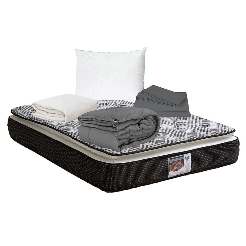 Colchón Queen Size Spring Air Omega + Box Dicas... image number null