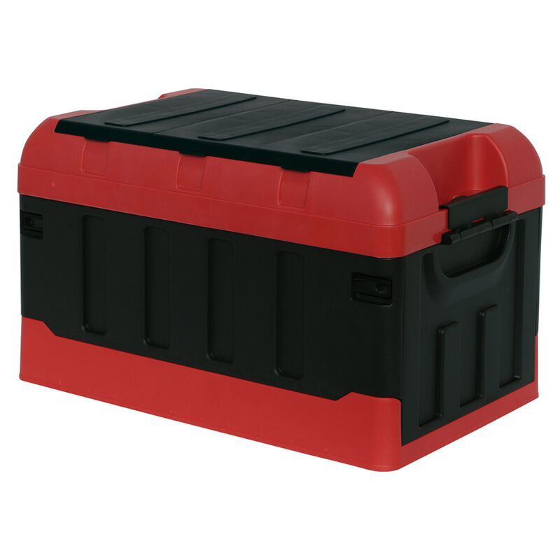 Caja de Almacenamiento Plegable 72 Litros Rojo ... image number null