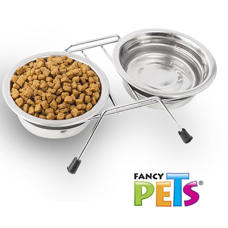Fancy Pets Comedero Doble 16 Oz (568 Ml) image number null