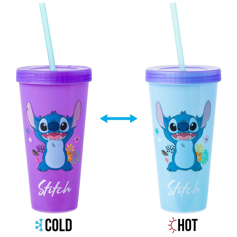 Vaso De Pl&aacute;stico Plateado Buffalo Disney Lilo A... image number null