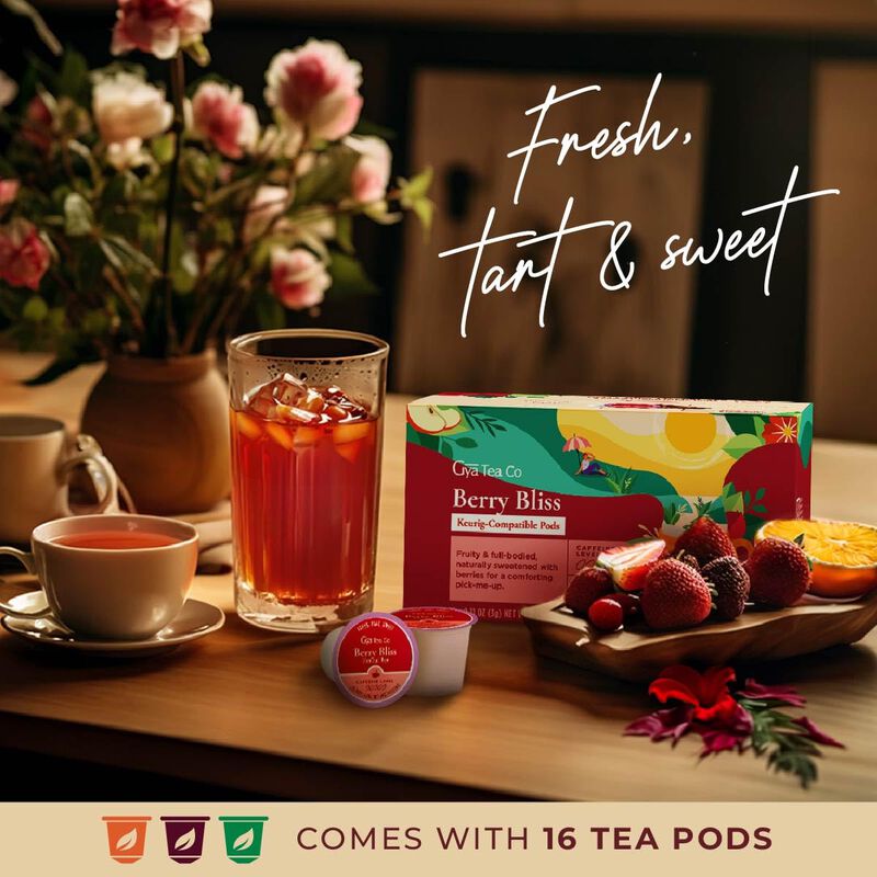 C&aacute;psulas De T&eacute; Gya Tea Co 16 Unidades, Sin Cafe... image number null