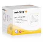 Extractor De Leche Manual Medela Embudos Para Extractor De Personal Fit Adaptables Para Tama&ntilde;o M Transparente