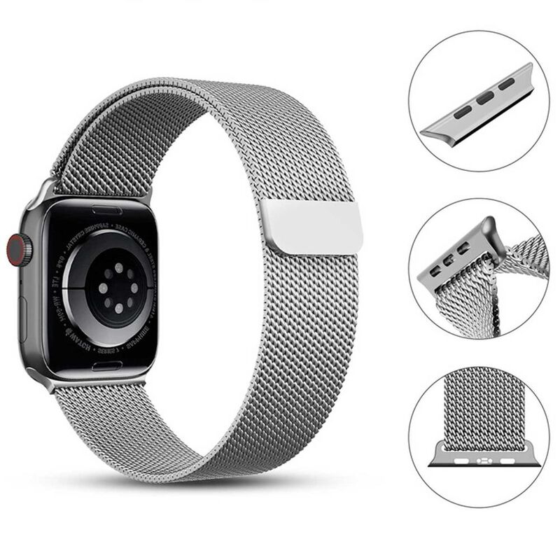 Correa ECHELON acero para Apple Watch 9 de 45mm... image number null