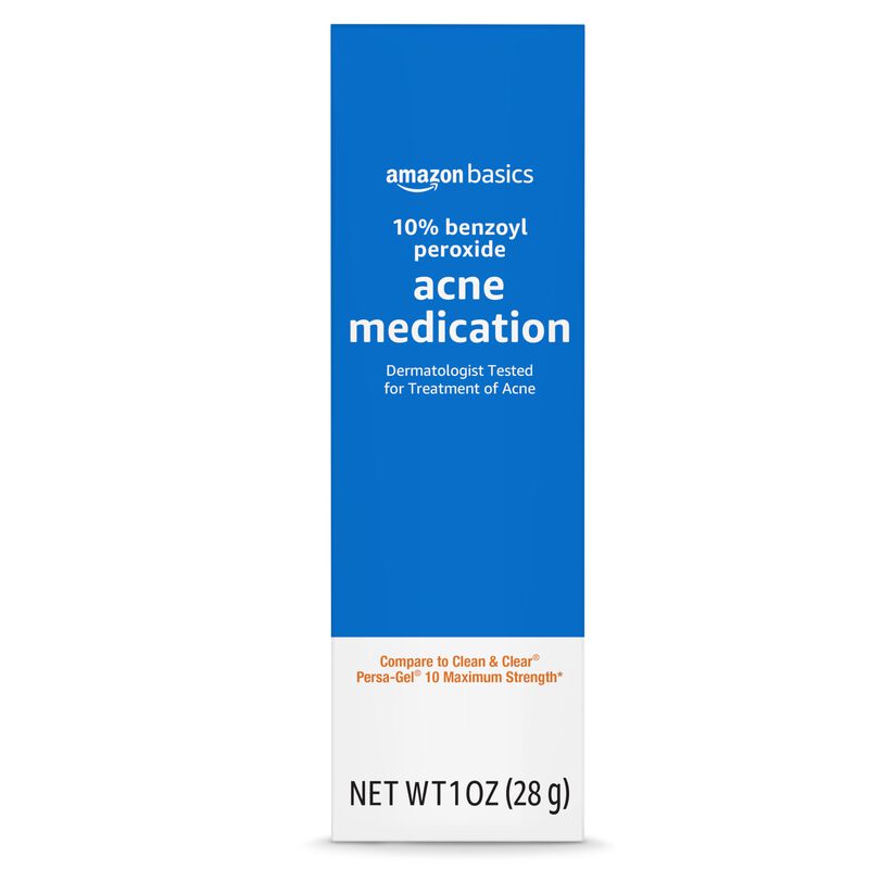 Gel Facial Amazon Basics Con Per&oacute;xido De Benzoi... image number null